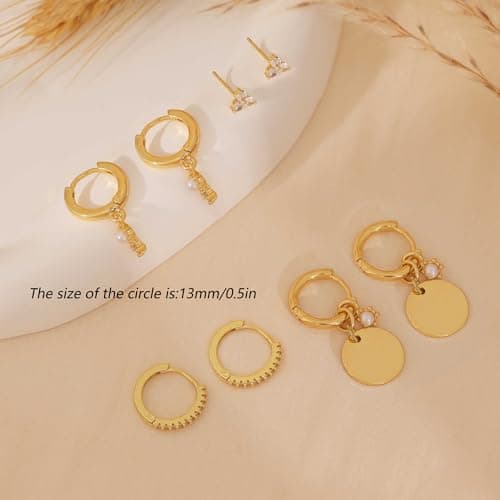 I LOVE THESE BUT ALSO LIKE ANY 3 STACK EARRINGS LOBE  thumbnail 4