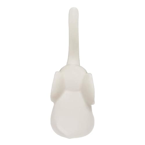 HOME SMILE Elephant Ring Holder for Jewelry,Engagement Wedding Ring Display Holder Stand Trinket Trays (Litltle White) thumbnail 6