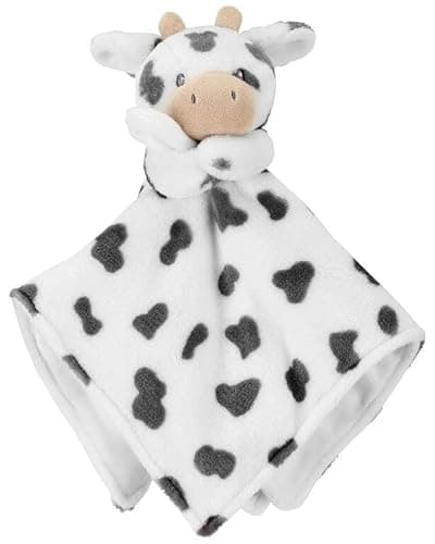 Kids Preferred Carter's Cow Plush Stuffed Animal Snuggler Lovey Security Blanket - Image 1