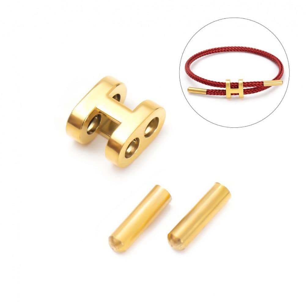 SPOMUNT Bracelets Fashion for Women Adjustable Bracelet, Gold-plated Buckle Design Titanium Steel Wire Rope Jewelry thumbnail 3