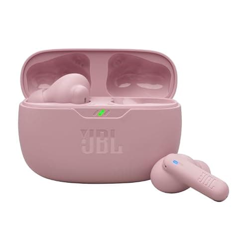 JBL Vibe Beam 2 - True Wireless Noise Cancelling Earbuds Pure Bass Sound & Smart Ambient Technology, 4mics for Crisp, Clear Calls, up to 40Hrs of Playback, IP54 Dust & Water Resistant (Pink) thumbnail 4