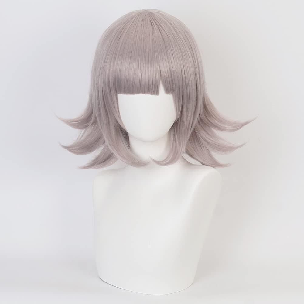 HIROAKIYA Chiaki Nanami Wig, Chiaki Nanami Cosplay Wig with Hair Clip Wig Cap for Danganronpa Cosplay thumbnail 2