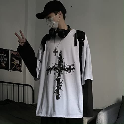 Goth Shirt Gothic Shirt Goth Long Sleeve Top thumbnail 3