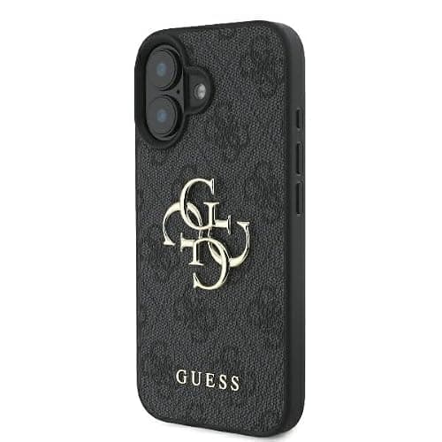 CG MOBILE Guess GUHCP16S4GMGGR hülle für iPhone 16 6.1" Schwarz hardcase 4G Big Logo thumbnail 2