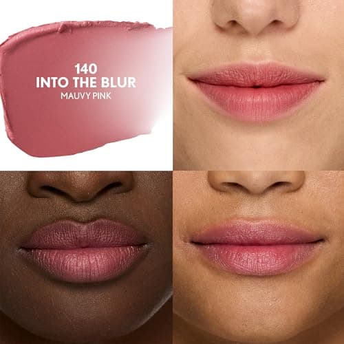 COVERGIRL Clean Fresh Yummy Blur Lipstick, Blurring Effect, Matte Lip Color, Fresh Pear Flavored, Vegan Formula - 140 Into the Blur (Mauvy Pink) thumbnail 2