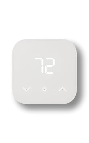 Amazon Smart Thermostat – Save money and energy - Works with Alexa and Ring - C-wire required - Image 1