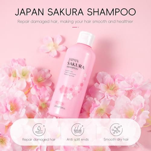 LAIKOU Shampoo and Conditioner Set, Travel Shampoo and Conditioner, Body Wash 3-in-1 Set, Shampoo and Conditioner for Women 7.04 Fl Oz / 200 ml 3pcs thumbnail 3