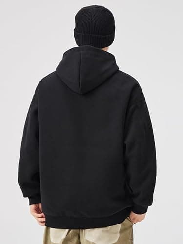 PAODIKUAI Men Hoodie Sweatshirt Loose Fit Fashion Pullover Hoodie Casual Long Sleeve Hooded Sweatshirt with Pocket thumbnail 5