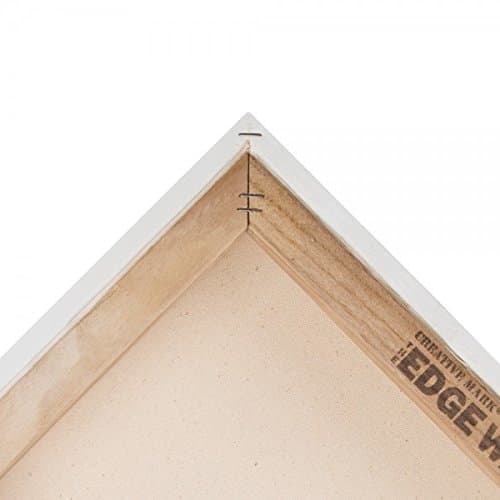 Creative Mark The Edge Deluxe Cotton 1-1/2" Deep Stretched Canvas for Painting, 11x14 Pack of 3, 14oz. Primed Weight, Universal Archival Priming, Medium Tooth, Hand-Stretched Canvas for Painters thumbnail 2