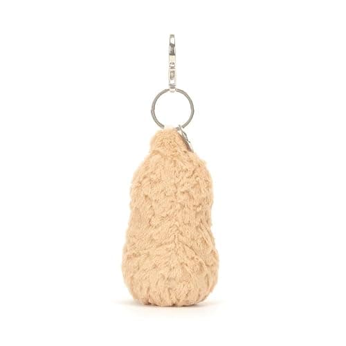Jellycat Amuseables Peanut Bag Charm, 4.5 inches - Food Plush Keychain - Great Gift Idea thumbnail 3