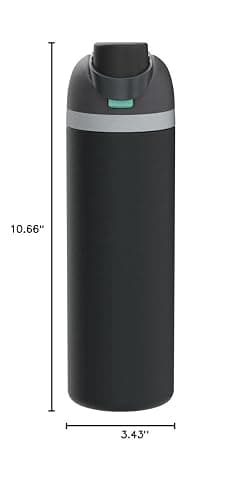 Owala FreeSip Insulated Stainless Steel Water Bottle with Straw for Sports, Travel, and School BPA-Free Sports Water Bottle, 32 oz, Foggy Tide thumbnail 2