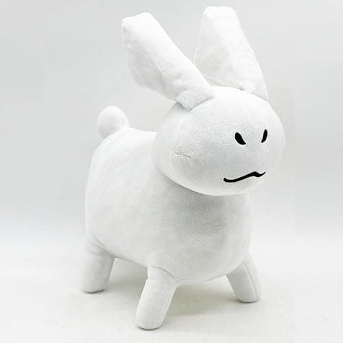 11.4 Inch Gubby Plush Toy,Soft Stuffed Figure Pillow for Home Decor, Gift for Gamers, Collectors & Plush Lovers(White) - Image 1