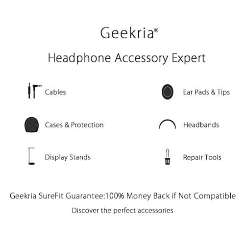 GEEKRIA Headphone Stand with Clear Acrylic Base, Steel Support Rod and Easy Assembly, Desktop Headset Holder for AirPods Max, Sony WH-1000XM Series and Other Over-Ear Headphones thumbnail 7
