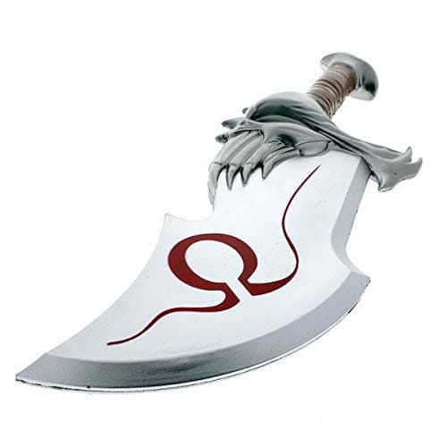 God of War Swords Kratos Blades of Chaos High Density Foam 1:1 Scale Props Silver thumbnail 4
