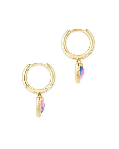 Kendra Scott Ari Heart Huggie Earrings for Women, Fashion Jewelry thumbnail 2