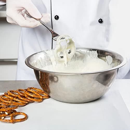 Merckens Chocolate Melting Wafers Bulk Bag Perfect For Dipping, Desserts, Baking And More (1 Pound, Super White) thumbnail 4