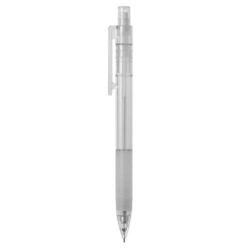 MUJI Polycarbonate Mechanical Pencil W - Rubber Grip, 3 Pcs & MUJI Eraser [Black - Small], 3 Pcs thumbnail 2