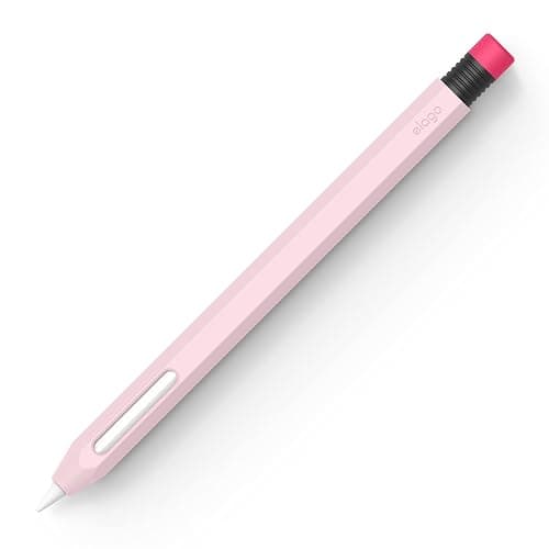 elago Compatible with Apple Pencil Pro Case & Apple Pencil 2nd Generation Case, Compatible with Magnetic Charging, Double Tap, Squeeze, Haptic (Must Read Installation Instructions) [Lovely Pink] - Image 1
