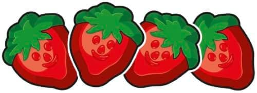 HARIBO Giant Strawbs 3kg bulk bag vegetarian sweets, (Pack of 1) thumbnail 2