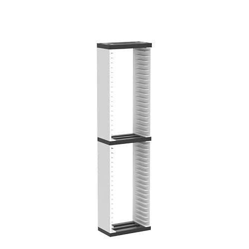 Skywin Video Game Storage Stand Tower, Video Game Storage Organizer for PS5/ PS4/ PS3/ Xbox Series S & X/Xbox one Game, Universal Game Disc Holder, 36 CD Storage Disk Tower for PS (White) thumbnail 4