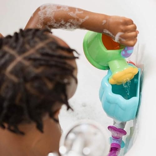Nuby Wacky Waterworks Pipes Bath Toy - Baby Bathtub Toy with Interactive Features for Cognitive Development thumbnail 10