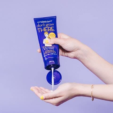 Completely Bare don't grow THERE Body Moisturizer & Hair Inhibitor - Shea Butter & Hair Minimizers 6.7 FL OZ thumbnail 4