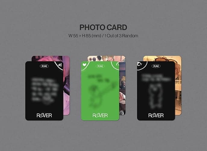 KAI Rover 3rd Minii Album Photo book Digipack Ver (Folded Poster) thumbnail 6