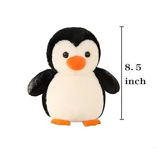 YUKOUQIAN Penguin Stuffed Animal Cute Plush Doll SoftToy 8.5" Gift for Girls Boys Birthdays Christmas Children's Day Halloween Thanksgiving Day (Penguin) thumbnail 3
