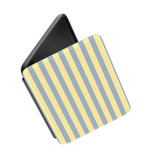 Casely Kindle Case | Coastline Stripes | Blue & Yellow | 7” Kindle Colorsoft and 7” Kindle Paperwhite (12th Gen) thumbnail 6