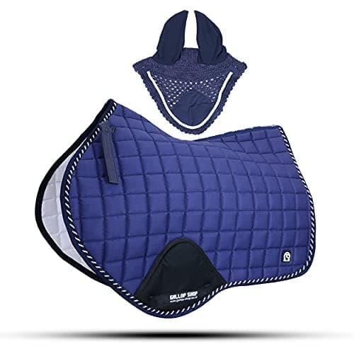 GLP Close Contact Jumping Saddle Cloth Numnah Saddle Pads Free Ear (Ship from USA) thumbnail 2