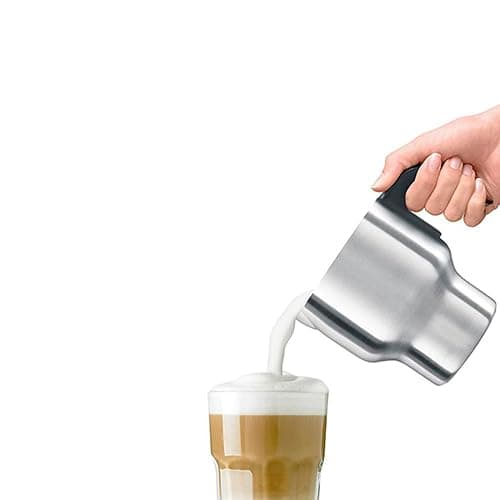 Breville BMF600XL Milk Café Frothe, Brushed Stainless Steel | Easily craft rich and creamy hot milk drinks at home, including lattes, cappuccinos, chai tea, and hot chocolate thumbnail 2