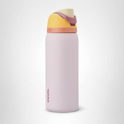 Owala FreeSip Insulated Stainless Steel Water Bottle with Straw for Sports and Travel, BPA-Free, 32 Ounce, Candy Store thumbnail 6