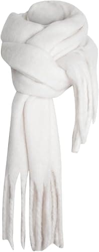 Stafeny Dicker Schal warm Damen - Schal Klassischer Und Täglich Damen Feinstrick Winter Kuschelige Warme Winter Schals Musselintuch Damen Deckenschal Winterschal warm Hochwertiges schal-tuch - Image 1