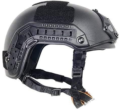 ATAIRSOFT Adjustable Maritime Helmet ABS for Airsoft Paintball - Medium-Large - Black thumbnail 7