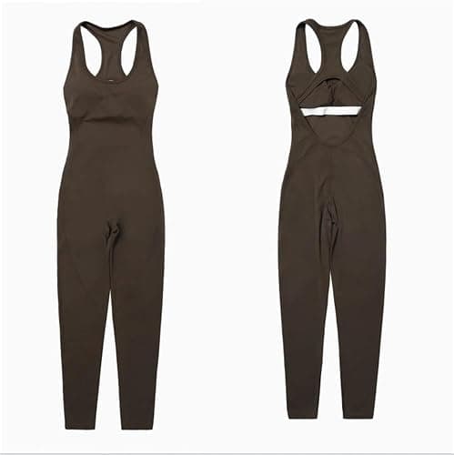 Combinaison de yoga KM - Combinaison de fitness - Vêtements de sport pour femme - Tenue de sport push-up thumbnail 5
