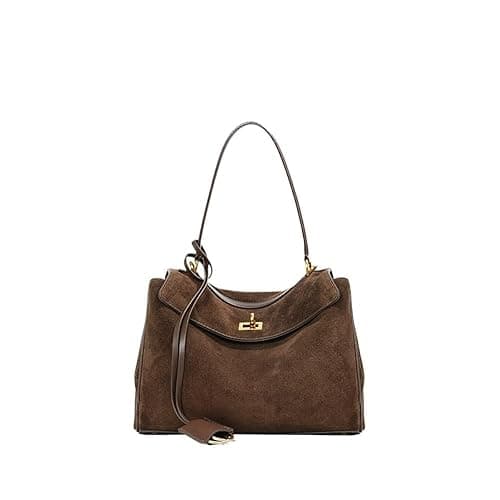 Suede Tote Bag - Image 1