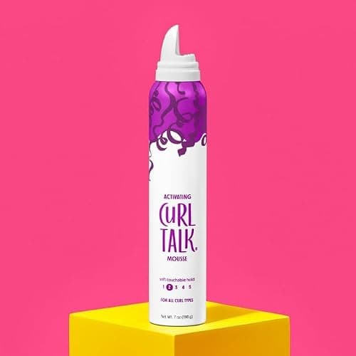 Curl Ṅöẗ Ÿöüṛ Ṁöẗḧëṛ ẗallk Activating Hair Mousse for Lightweight Hold and frizz-free style - 7. oz (Pack of one) thumbnail 3