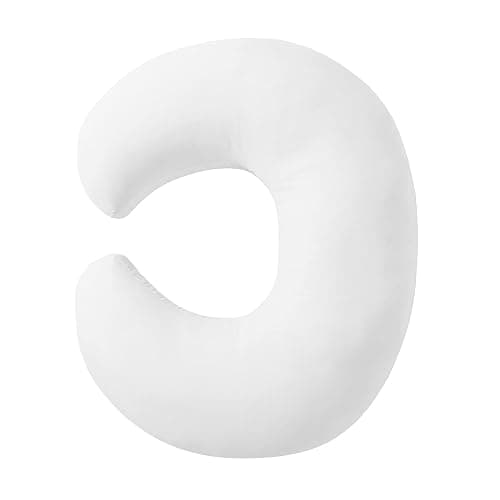 QUENESS Nursing Pillow and Positioner, Breastfeeding, Bottle Feeding, Baby Sitting Support, Tummy Time Support for Baby Boys and Girls, Propping Baby Pillow (Naked Pillow) thumbnail 4
