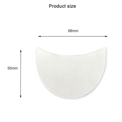 Faiteary 150pcs Eyeshadow Shields, Lint Free Eyeshadow Stencil Gel Pad Under Patches, Prevent Makeup Residue for Eyelash Extensions, Eyeliner, Lip and Tinting Makeup thumbnail 5