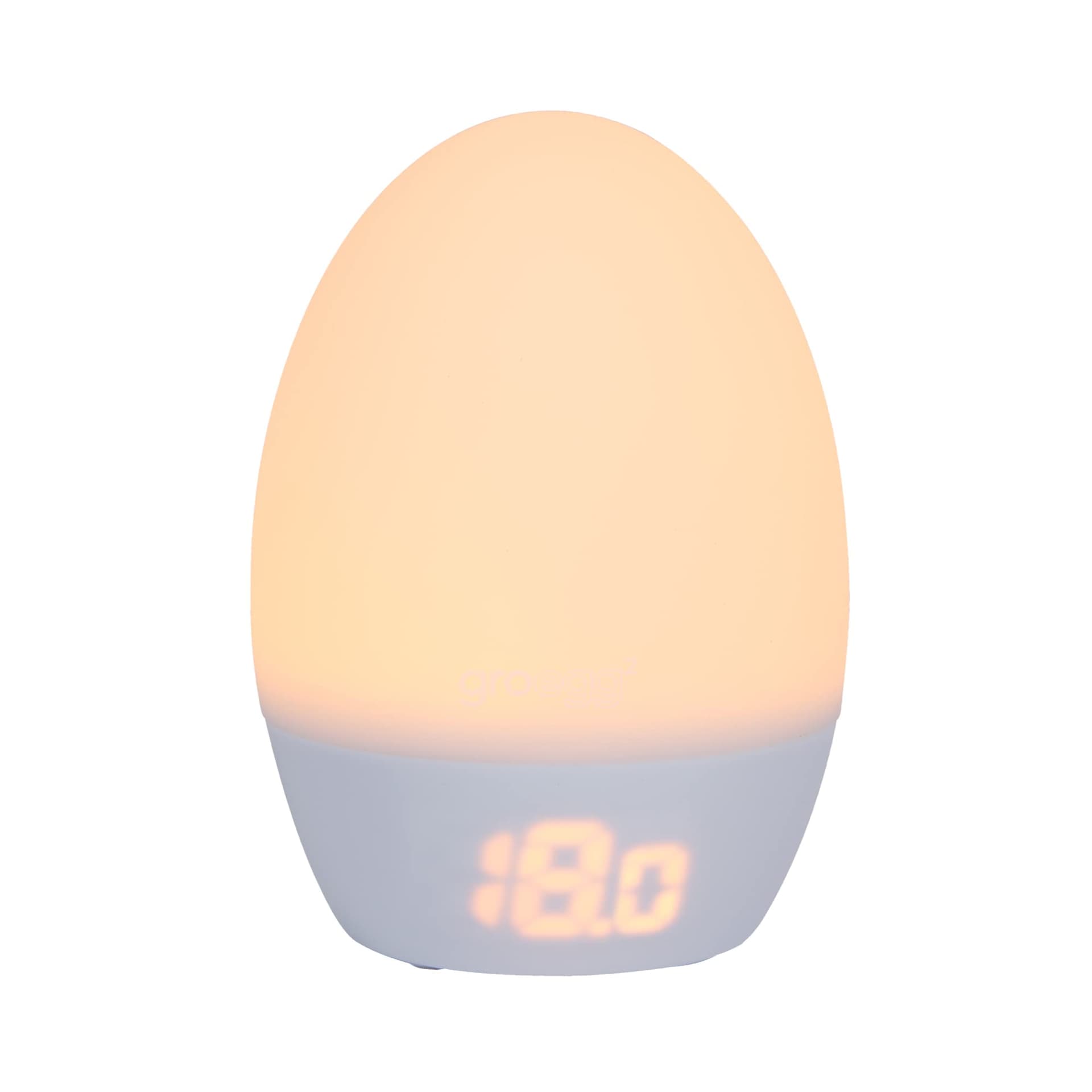 Tommee Tippee Groegg2 Digital Colour-Changing Nursery Thermometer and Nightlight, USB-Powered, Digital Temperature Display - Image 1