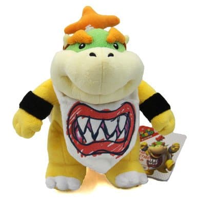 Little Buddy Super Mario All Star Collection 1424 Bowser Jr. Stuffed Plush, 8", 156 months to 180 months thumbnail 2