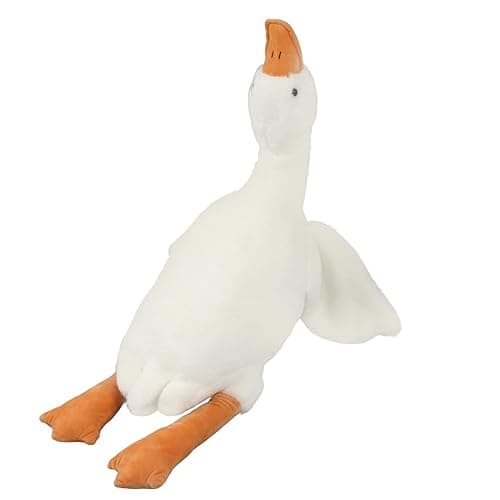 Juguete de Peluche de Ganso, Animal de Peluche de Ganso Gigante, Lindo Pato, Cisne Blanco, Almohada de Felpa, Almohada para Abrazar, Regalo para Niños y Amigos o Familiares (50cm) thumbnail 4