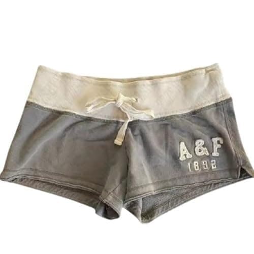 NIUVOO Womens Y2k Boxer Shorts Summer Wide Leg Athletic Booty Pj Shorts Teen Girls Trendy Emo 2000s Clothes Streetwear thumbnail 2