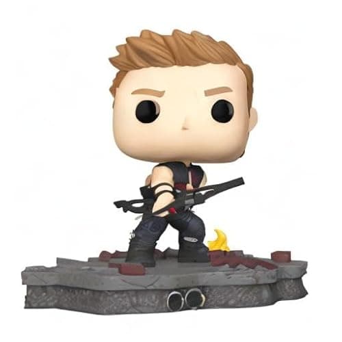 Funko Pop! Deluxe Marvel: Avengers Assemble Series - Hawkeye, Amazon Exclusive, Figure 3 of 6 - Hawkeye thumbnail 5