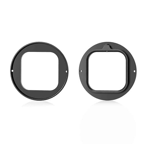 Adapter Ring with UV Filter and Lens Cap for Insta360 Ace Pro 2 Camera, Metal Filter Holder Protective Frame Compatible with 52mm Filters, for Insta360 Ace Pro 2 Accessories thumbnail 2