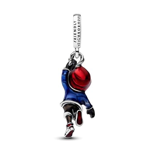 HuooNew 925 Sterling Silver, City Heroes Bead Pendant Charms Fit European Bracelets Necklaces Make DIY Jewellery Gifts for Ladies thumbnail 2