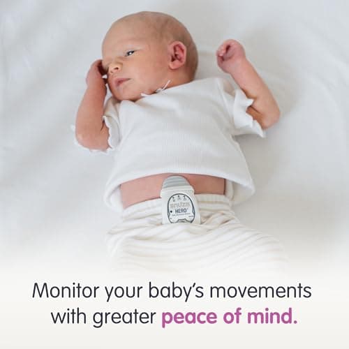 Snuza Hero Baby Monitor: Alerts If No Movement Detected, Gentle Vibration Pre-Alerts, Attaches to Diaper, No WiFi/Bluetooth, Medical Grade Material. Safer Sleep for Babies, Better Sleep for Parents. thumbnail 5
