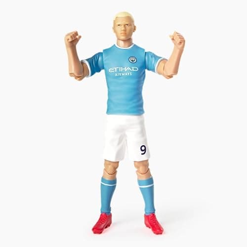 Sockers Banbo Toys Manchester City Haaland 8" Collectible Soccer Action Figure thumbnail 6