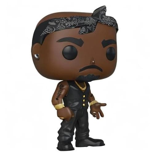 Funko Pop Rocks: Tupac - Vest with Bandana - Collectable Vinyl Figure - Gift Idea - Official Merchandise - Toys for Kids & Adults - Music Fans - Model Figure for Collectors and Display thumbnail 10