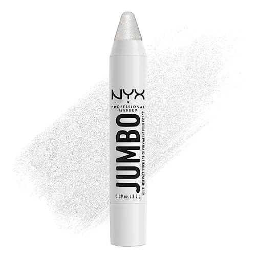 NYX Professional Makeup Matita Viso Illuminante Multi-Uso, Texture Cremosa, Con Olio di Jojoba e Finish Brillante, Jumbo Highlighter Stick, Tonalità: Vanilla Ice Cream - Image 1